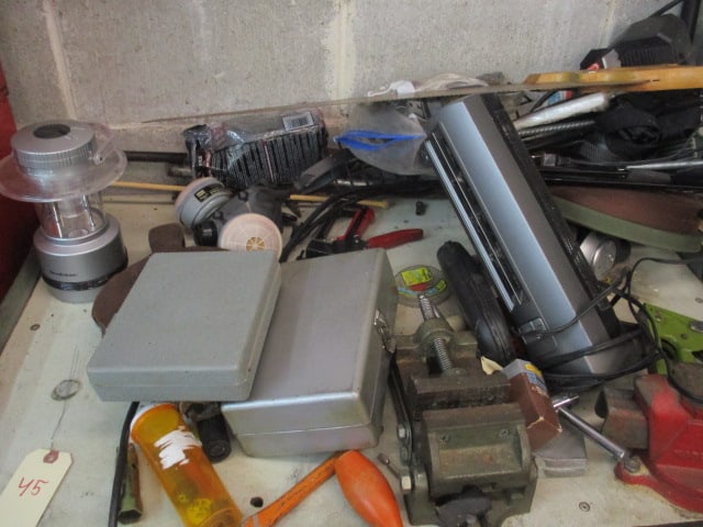 Work Cabinet & Misc. Wall Lot - 3