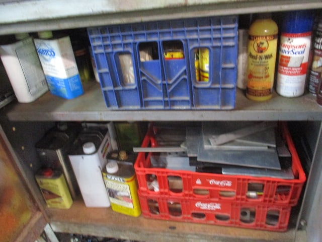 Work Cabinet & Misc. Wall Lot - 5