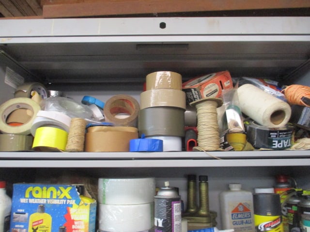 Metal Cabinet with Fold Down Doors - 7