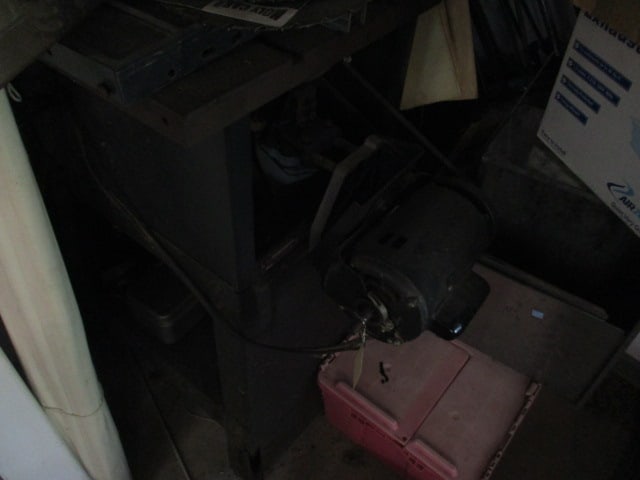 Corner Lot of Metal Racks, Clamps, Metal Flashing - 2