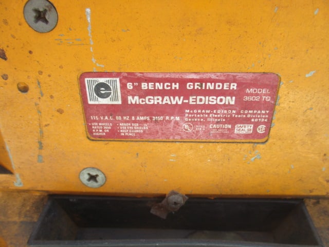 McGraw Edison 6" Bench Grinder - 2