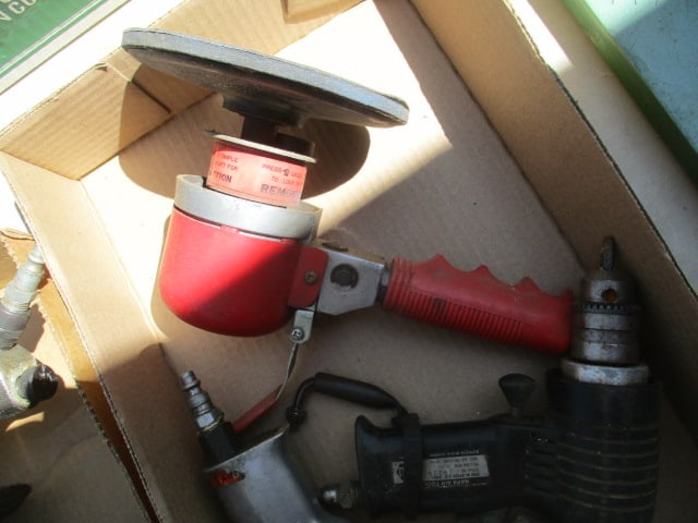 Air Drill, Disc Sander & Sheers - 2