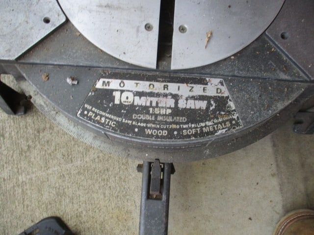 10" Craftsman Miter Saw - 2