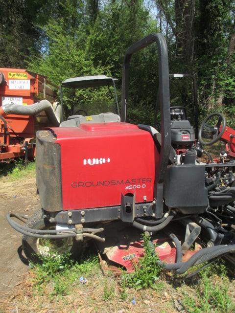 Toro GroundsMaster 3500D Diesel Sidewinder Mower - 7