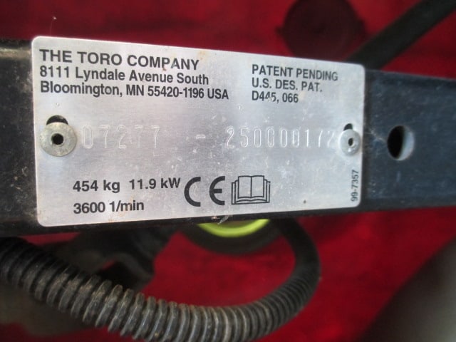 Toro Workman Utility Vehicle for Parts - 15