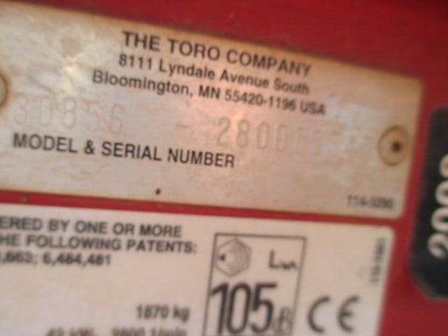 Toro GroundsMaster 4500D 4 Wheel Drive Diesel Sidewinder Mower - 10