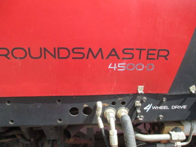 Toro GroundsMaster 4500D 4 Wheel Drive Diesel Sidewinder Mower - 5