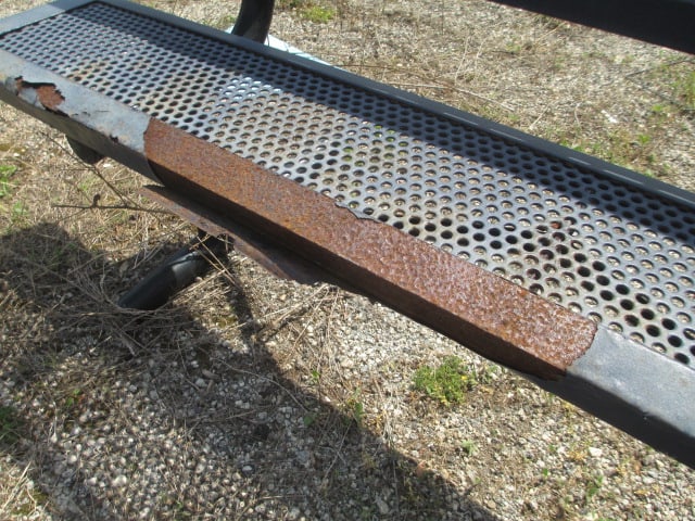 Webcoat "Furman" and "Paladins" Custom Iron Outdoor Benches - 7