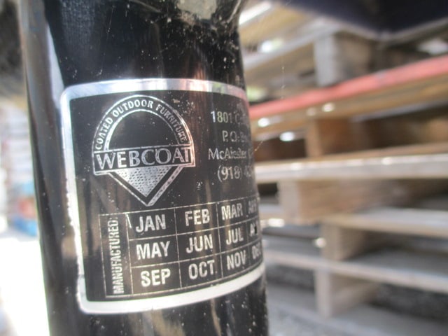 Webcoat "Furman" and "Paladins" Custom Iron Outdoor Benches - 12