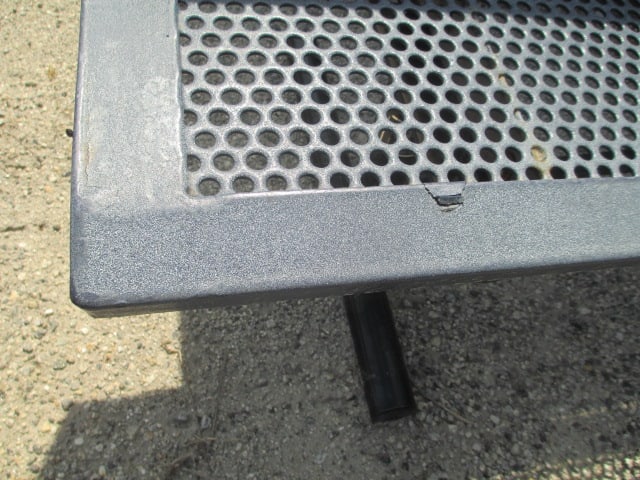 Webcoat "Furman" and "Paladins" Custom Iron Outdoor Benches - 6