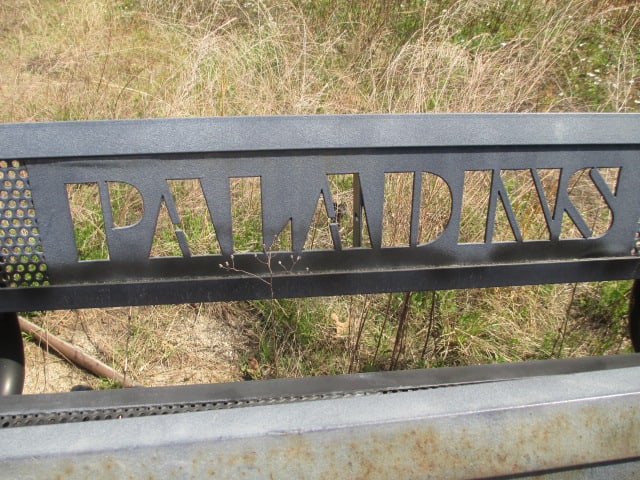 Webcoat "Furman" and "Paladins" Custom Iron Outdoor Benches - 4
