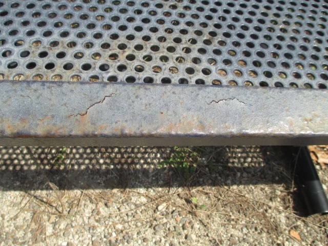 Webcoat "Furman" and "Paladins" Custom Iron Outdoor Benches - 6