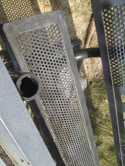 Webcoat "Furman" and "Paladins" Custom Iron Outdoor Benches - 8