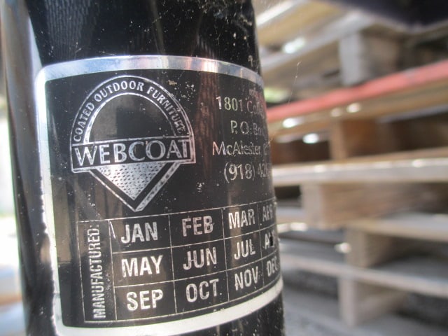 Webcoat "Furman" and "Paladins" Custom Iron Outdoor Benches - 12