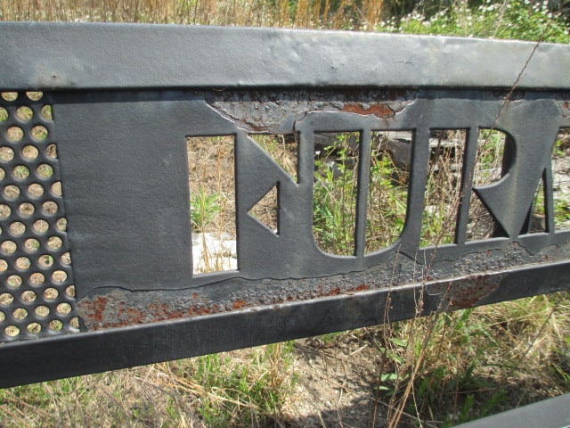 Webcoat "Furman" and "Paladins" Custom Iron Outdoor Benches - 8