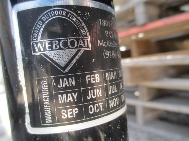 Webcoat "Furman" and "Paladins" Custom Iron Outdoor Benches - 11