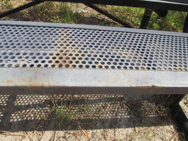 Webcoat "Furman" and "Paladins" Custom Iron Outdoor Benches - 4