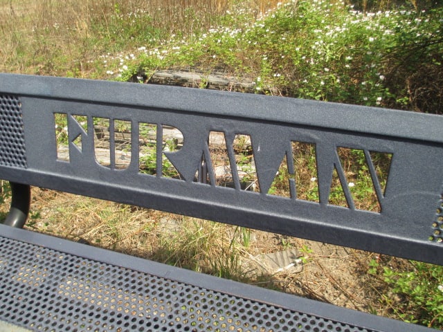 Webcoat "Furman" and "Paladins" Custom Iron Outdoor Benches - 6