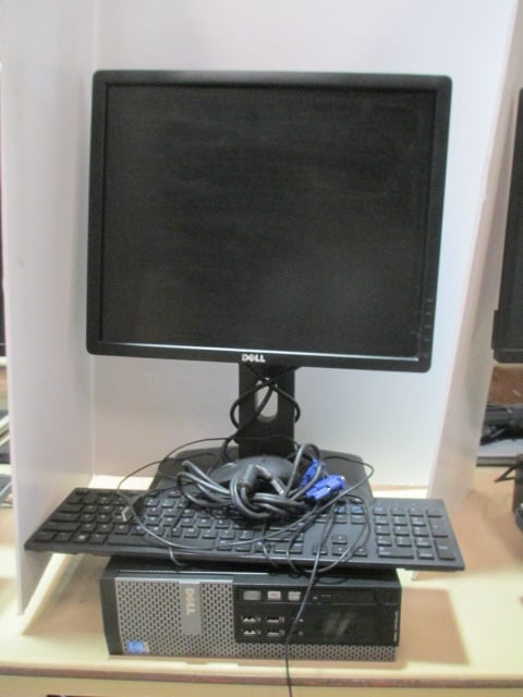 Dell Optiplex 7020 CPU, 19" Monitor, Keyboard and Mouse: Per IT Dept. Does not have hard drive, CPU and Monitor power on, Local Pickup 