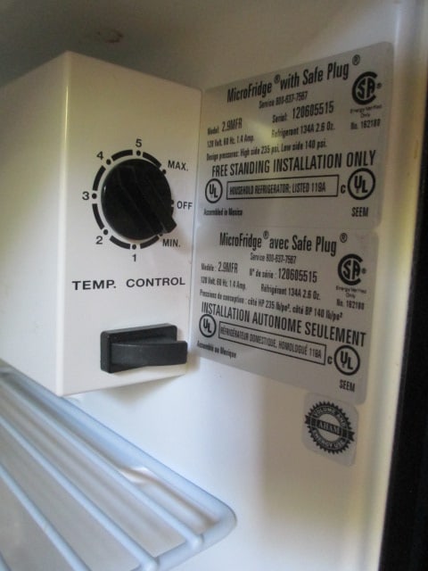 MicroFridge Safe Plug Microwave Refrigerator Combination - 11