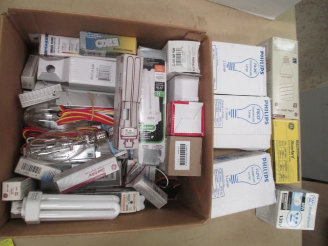 Grouping of Various Style and Wattage Light Bulbs (1 of 7)