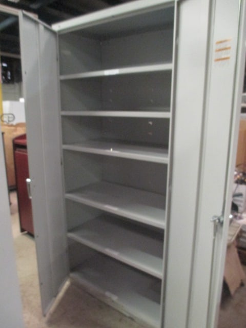 HON Co. Metal 2 Door Storage Cabinet - 2
