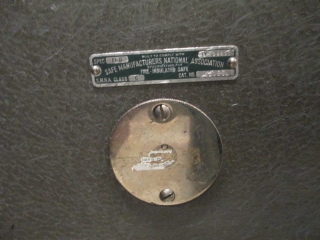 Vintage The Mosler Safe Co. No. 183173 Combination Safe - 12
