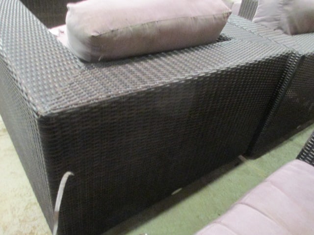 Pair of Woodard Woven Resin Patio Chairs - 5