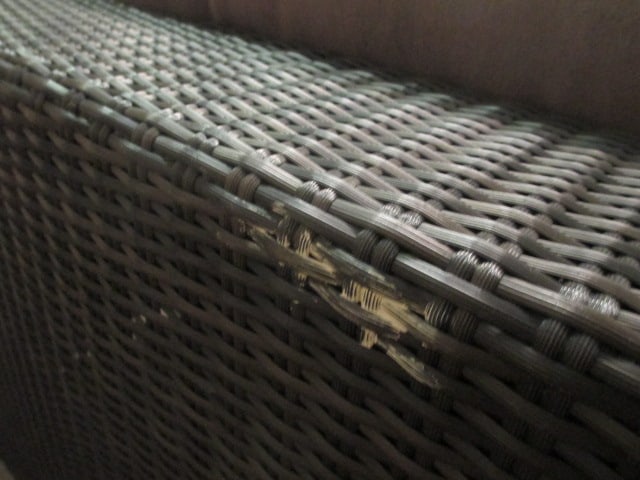 Pair of Woodard Woven Resin Patio Chairs - 10