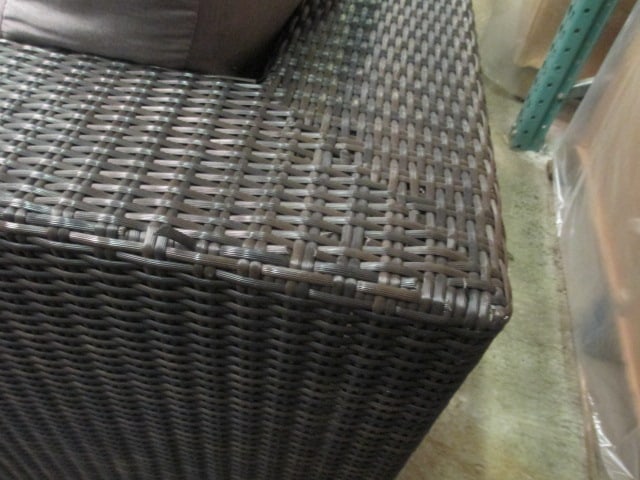 Pair of Woodard Woven Resin Patio Chairs - 4