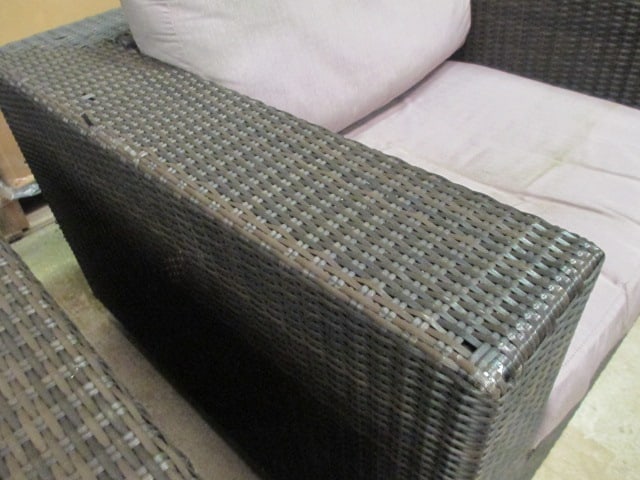 Pair of Woodard Woven Resin Patio Chairs - 5