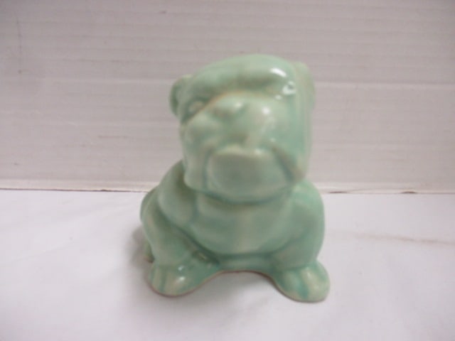 Vintage Morton Pottery "Bulldog" Planter: 4 1/4"