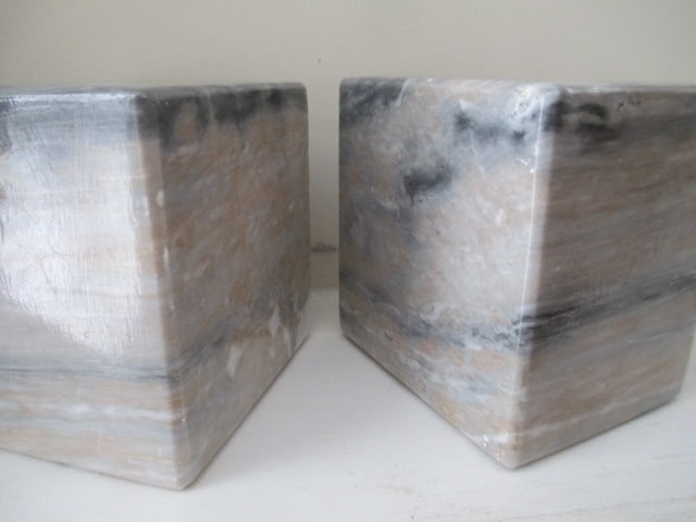 Pair of Polished Stone Bookends - 3