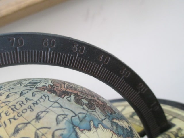 Decorative Table Top Old World Style Hour Glass and Stand Globe - 5