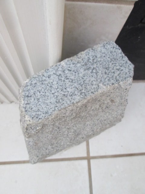 Granite Chunk Door Stop - 3