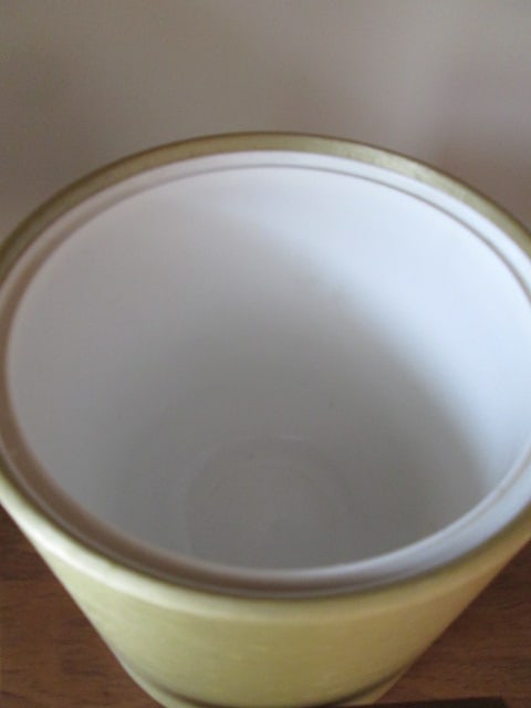 Midcentury Lazar Handcrafted Gold Tone and Wood Ice Bucket - 3