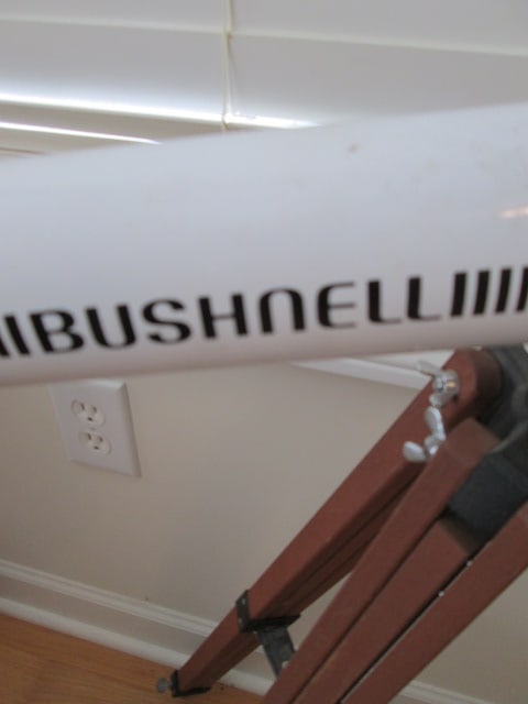 Bushnell Sky Chief I Model 78-5503 Telescope with Wood Tri-Pod - 2
