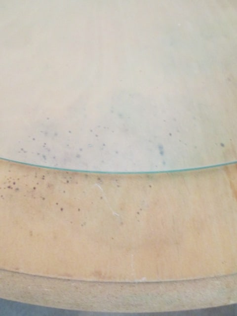 Maple Turned Leg Round Side Table - 3