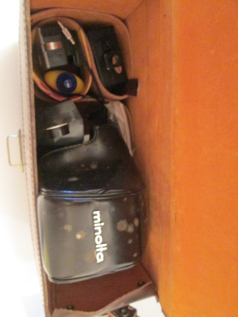 Minolta SR-T 101 35mm Camera with 1:1.7 f-55mm No. 2648889 Lens, Two Flashes - 2