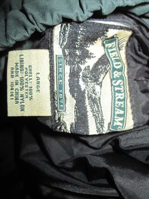 Field & Stream 2 Piece Rain Suit, LL Bean Weather Resistant Jacket, LL Bean - 10