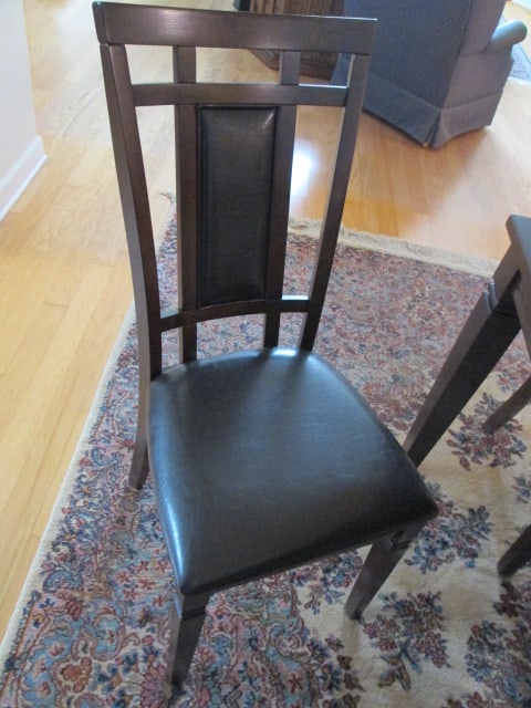Great Veca Dining Table, Six Side Chairs and Leaf - 4