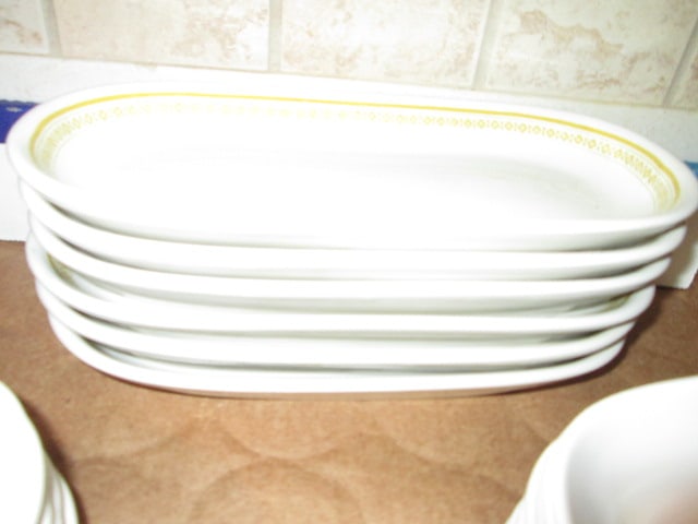 Vintage Diner/Restaurant and Air Line Ironstone - 6