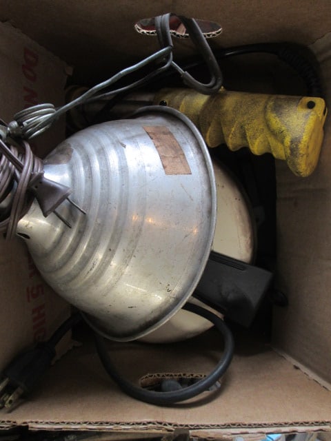 Reel Worklight, Clip-On Work Light and Husky LED Worklight: .