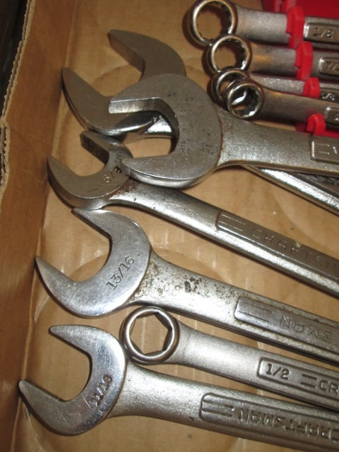 Nice Grouping of Craftsman Standard Combination and Double Open Ended Wrenches - 5
