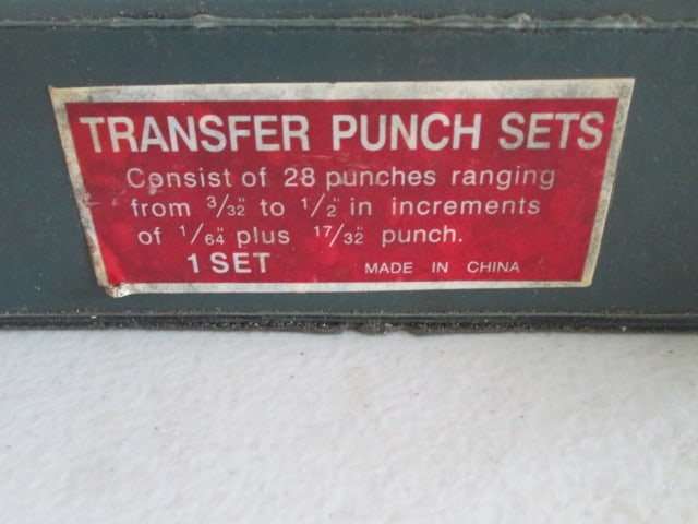 Transfer Punch Set - 2