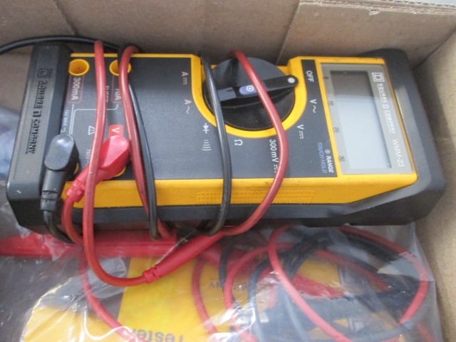 Greenlee Wire Stripper, Multi Meters and Fluke 62 Mini IR Therometer - 3