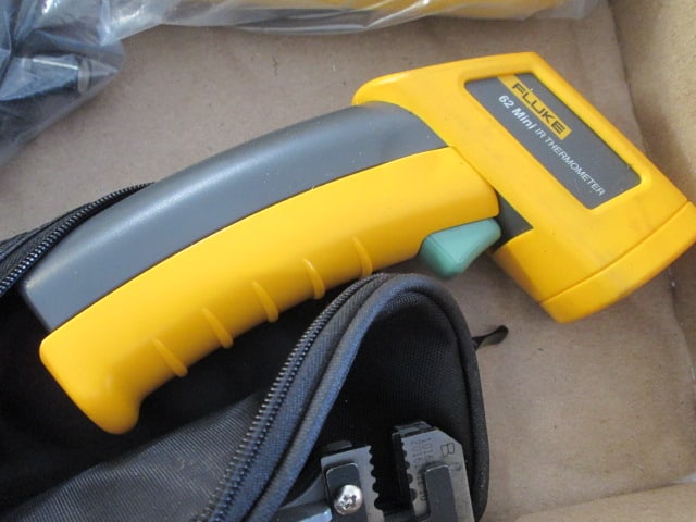 Greenlee Wire Stripper, Multi Meters and Fluke 62 Mini IR Therometer - 4