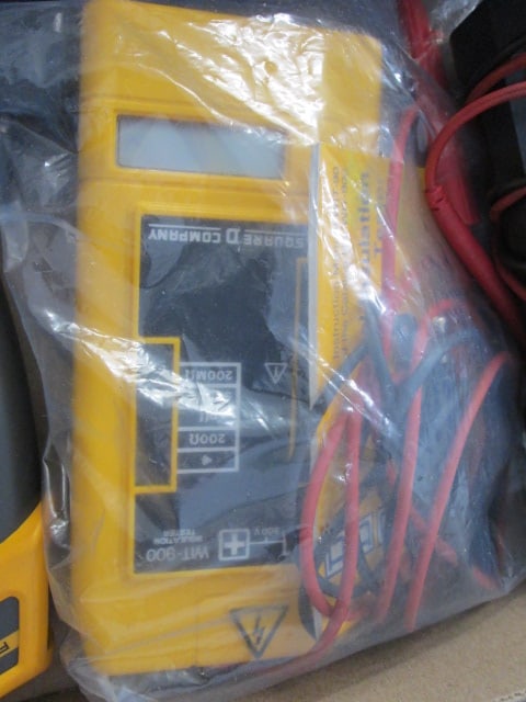 Greenlee Wire Stripper, Multi Meters and Fluke 62 Mini IR Therometer - 5