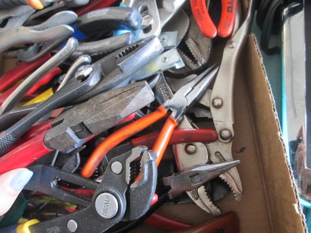 Large Grouping of Various Style Pliers - 3