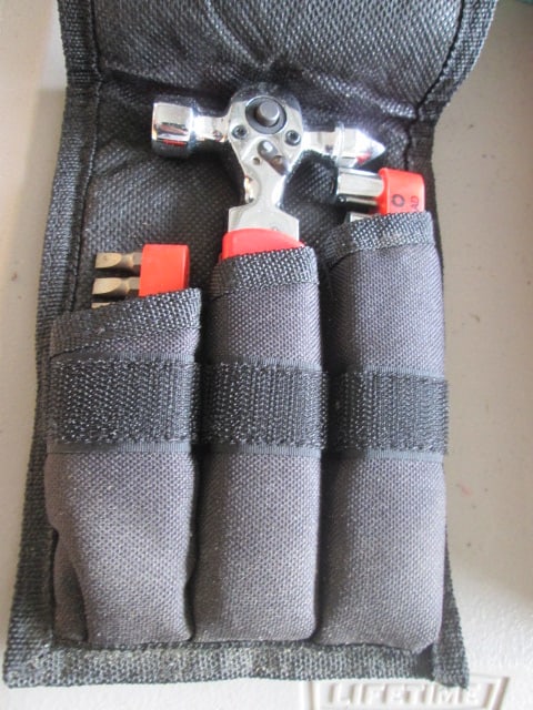 Multi Tool Set in Canvas Carry Case: .